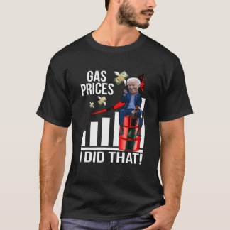 Camiseta El precio del gas, la bomba de gas que hice es div