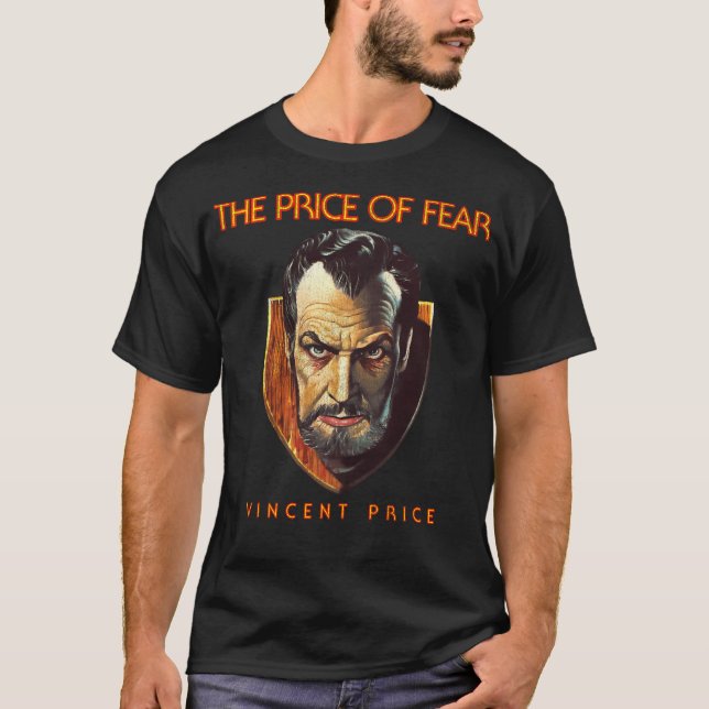 Camiseta El precio del miedo // Vincent Price (Anverso)