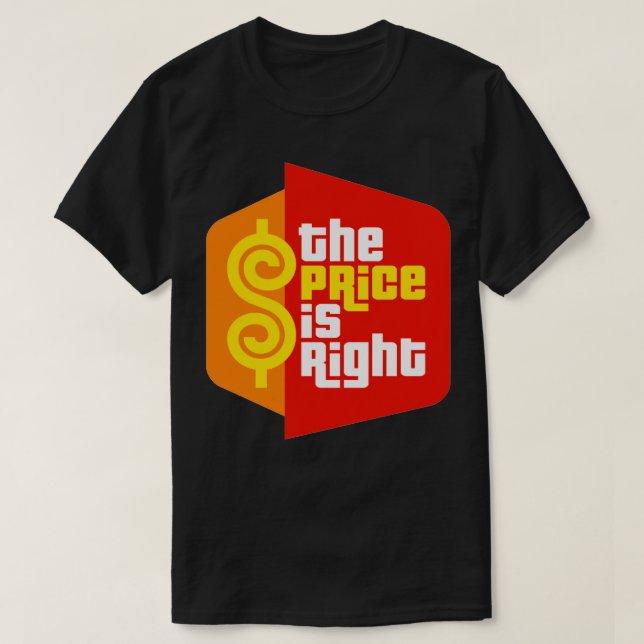 Camiseta El precio es correcto (Diseño del anverso)