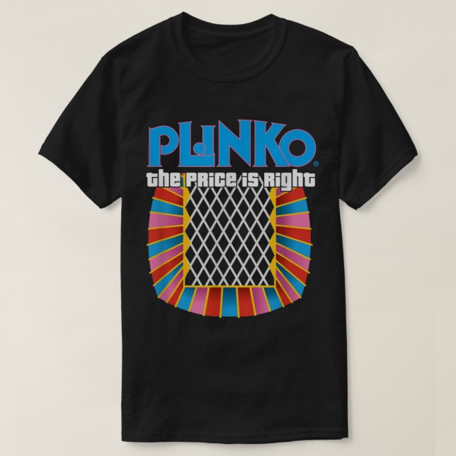 Camiseta El precio es Plinko correcto (Diseño del anverso)