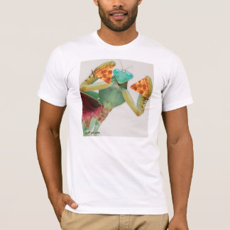 Camiseta el predicador come la pizza