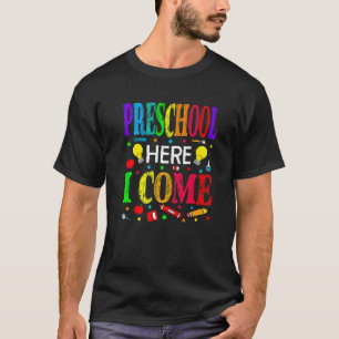 Camiseta El Preescolar Aquí Vuelvo A La Escuela