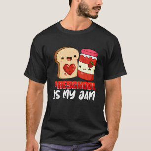 Camiseta El Preescolar Es Mi Jam Teacher De Vuelta A La Esc