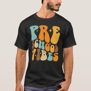Camiseta El Preescolar Vive El Primer Día De La Escuela De