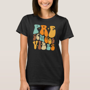 Camiseta El Preescolar Vive El Primer Día De La Escuela De