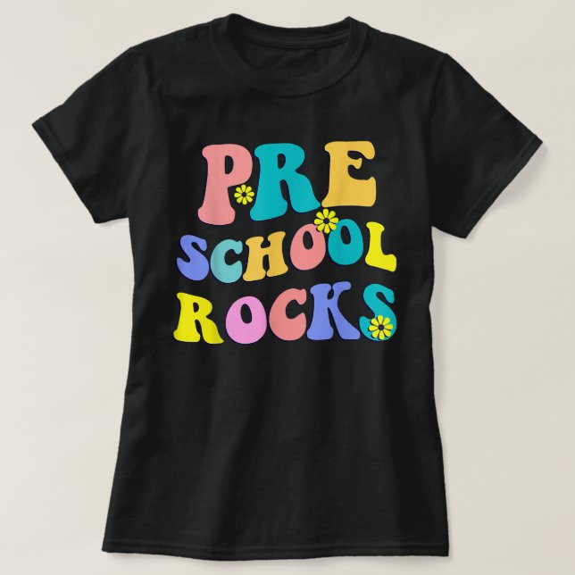 Camiseta El preescolar vuelve a la escuela primaria (Diseño del anverso)