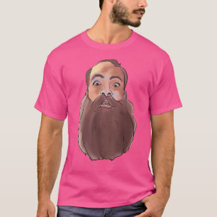 Camiseta El prepartido y su barba