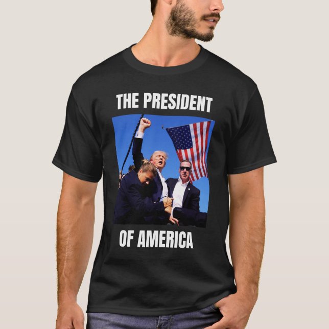 Camiseta el presidente de estados unidos trump 2024 trump s (Anverso)