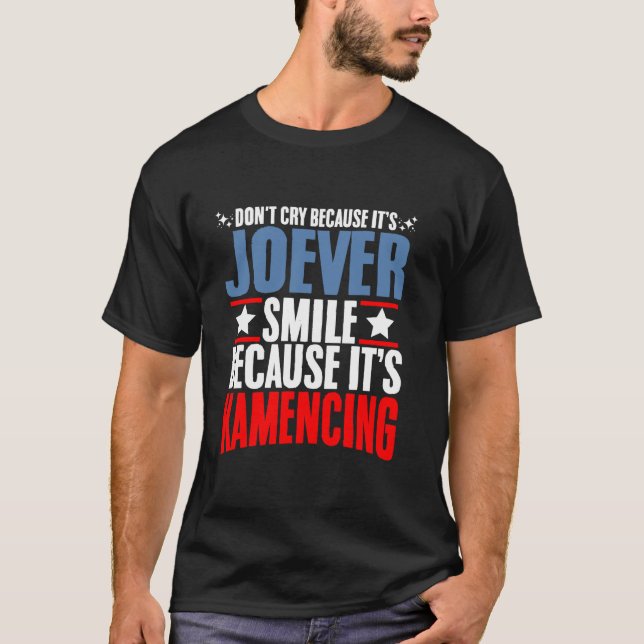 Camiseta El presidente de Kamala, Meme Joever Smile, porque (Anverso)