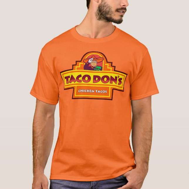 Camiseta El presidente de la TACO Trump siempre le echa el  (Anverso)