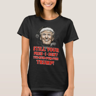 Camiseta El presidente de Navidades graciosos, Trump Pajama