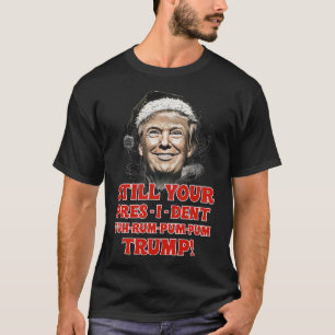 Camiseta El presidente de Navidades graciosos, Trump Pajama