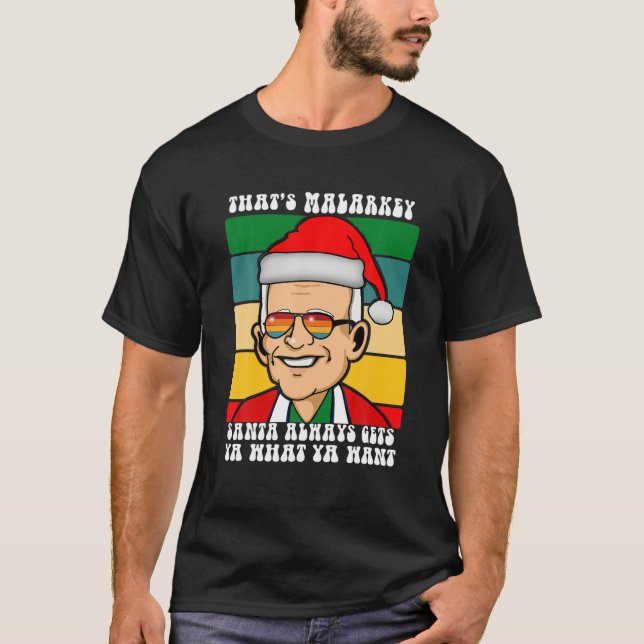 Camiseta El Presidente De Santa Sede Joe Biden Que Es Malar (Anverso)