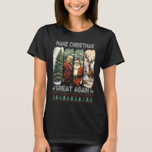 Camiseta El presidente de Trump, Santa 47 años, hace grande
