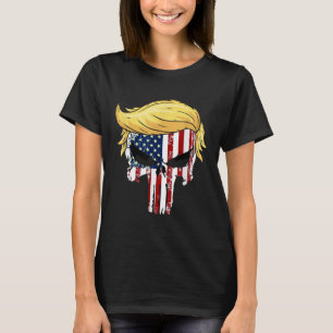 Camiseta El presidente del cabello de Donald Trump se desmo