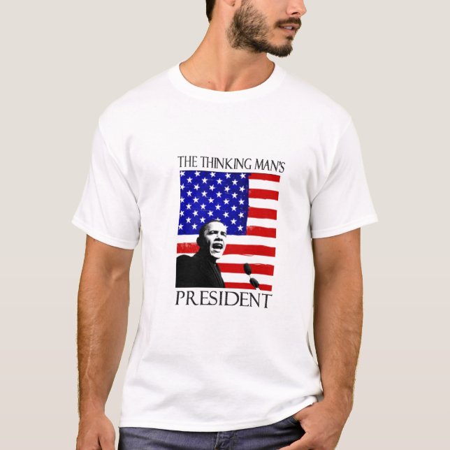 CAMISETA EL PRESIDENTE DEL HOMBRE DE PENSAMIENTO (Anverso)