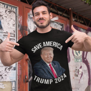 Camiseta El presidente Donald J. Trump de Save America 2024