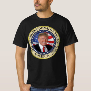 Camiseta El presidente Donald Trump 2020 hace grande a Esta