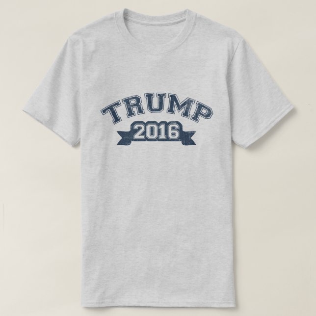 Camiseta El presidente Donald Trump en 2016 (Diseño del anverso)
