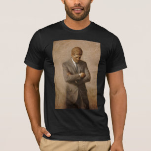 Camiseta El presidente estadounidense John Kennedy Retrato