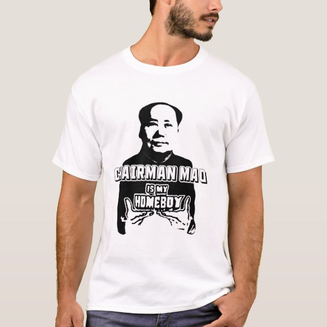 Camiseta El presidente Mao es mi Homeboy (Anverso)