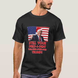 Camiseta El presidente navidad Trump Pajamas coincide con l