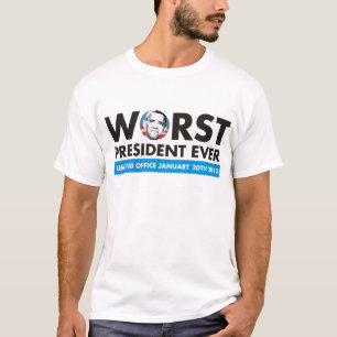 Camiseta el presidente peor nunca