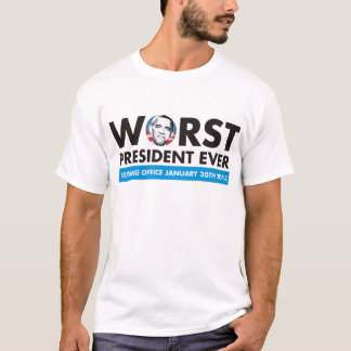 Camiseta el presidente peor nunca