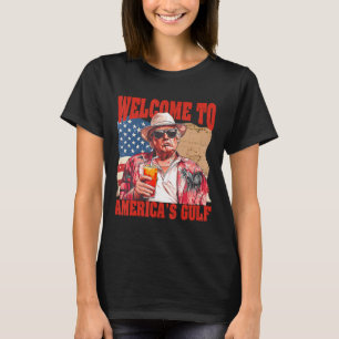 Camiseta El presidente Trump da la bienvenida al Golfo de M