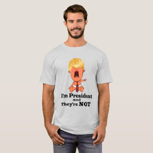 Camiseta El presidente Trump, Donald Trump, el niño que llo