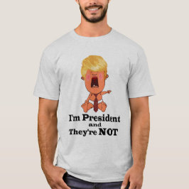 Camiseta El presidente Trump, Donald Trump, el niño que llo