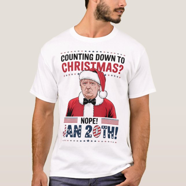 Camiseta El presidente Trump inaugura el día de la toma de  (Anverso)