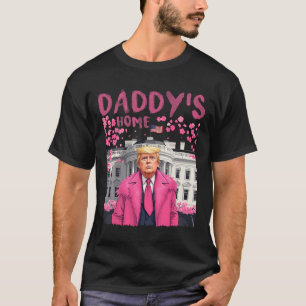 Camiseta El presidente Trump vuelve a casa de papá