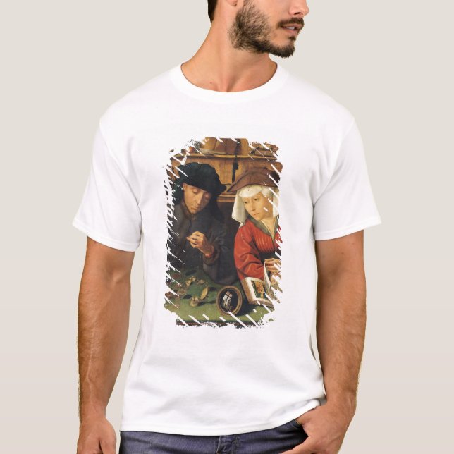 Camiseta El prestamista de dinero y su esposa, 1514 (Anverso)