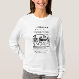 Camiseta El primer acto, un juego satírico contra