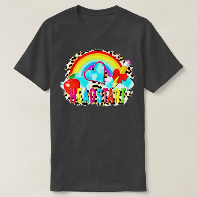 Camiseta El primer año de educación en el arcoiris vuelve a (Diseño del anverso)