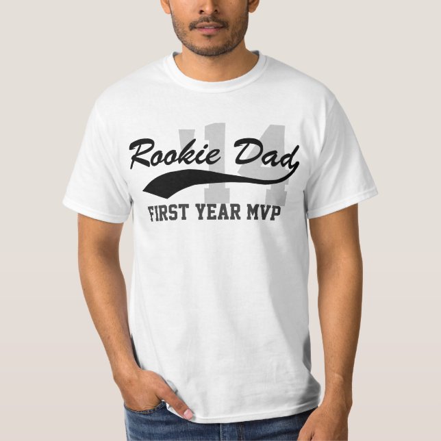 Camiseta El primer año del nuevo Rookie Dad Día del Padre (Anverso)