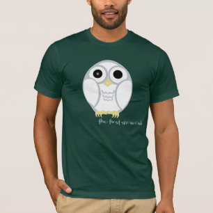 Camiseta el primer búho de la nieve