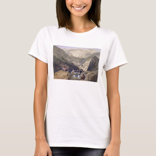 Camiseta El primer descendiente a través del paso de Koojah (Anverso)