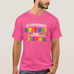 Camiseta El primer día de clases de hombres de la escuela d