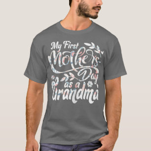 Camiseta El primer día de mi madre como abuela