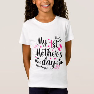 Camiseta El primer día de mi madre como mamá 2