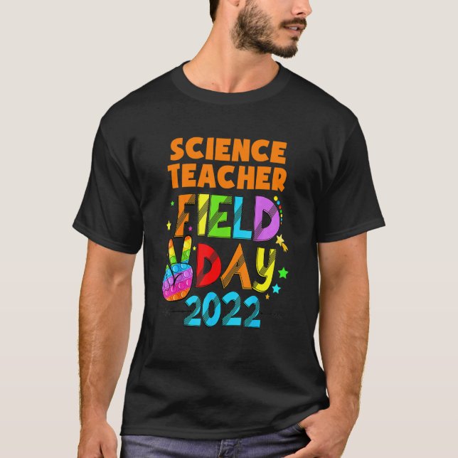 Camiseta El Primer Día Del Escuadrón De Maestros De Ciencia (Anverso)