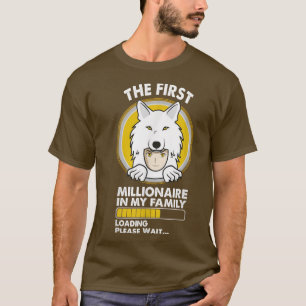 Camiseta El Primer Millionario De Mi Familia, Saitama Inu, 