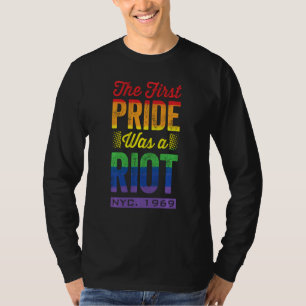 Camiseta El Primer Orgullo Fue Una Piedra Del 50 Aniversari