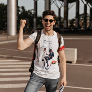 Camiseta El primer viaje moderno alrededor del sol