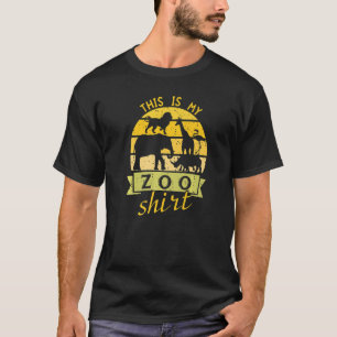 Camiseta El primer zoológico que viaja por el futuro zoopat