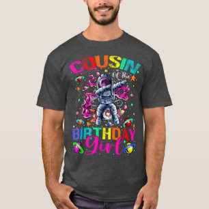 Camiseta El Primo Del Chica De Cumpleaños Astronauta Espaci