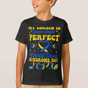 Camiseta El primo es absolutamente perfecto mundo síndrome 