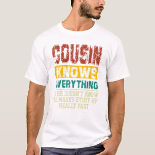 Camiseta El Primo Sabe Todo Si No Sabe Vintage